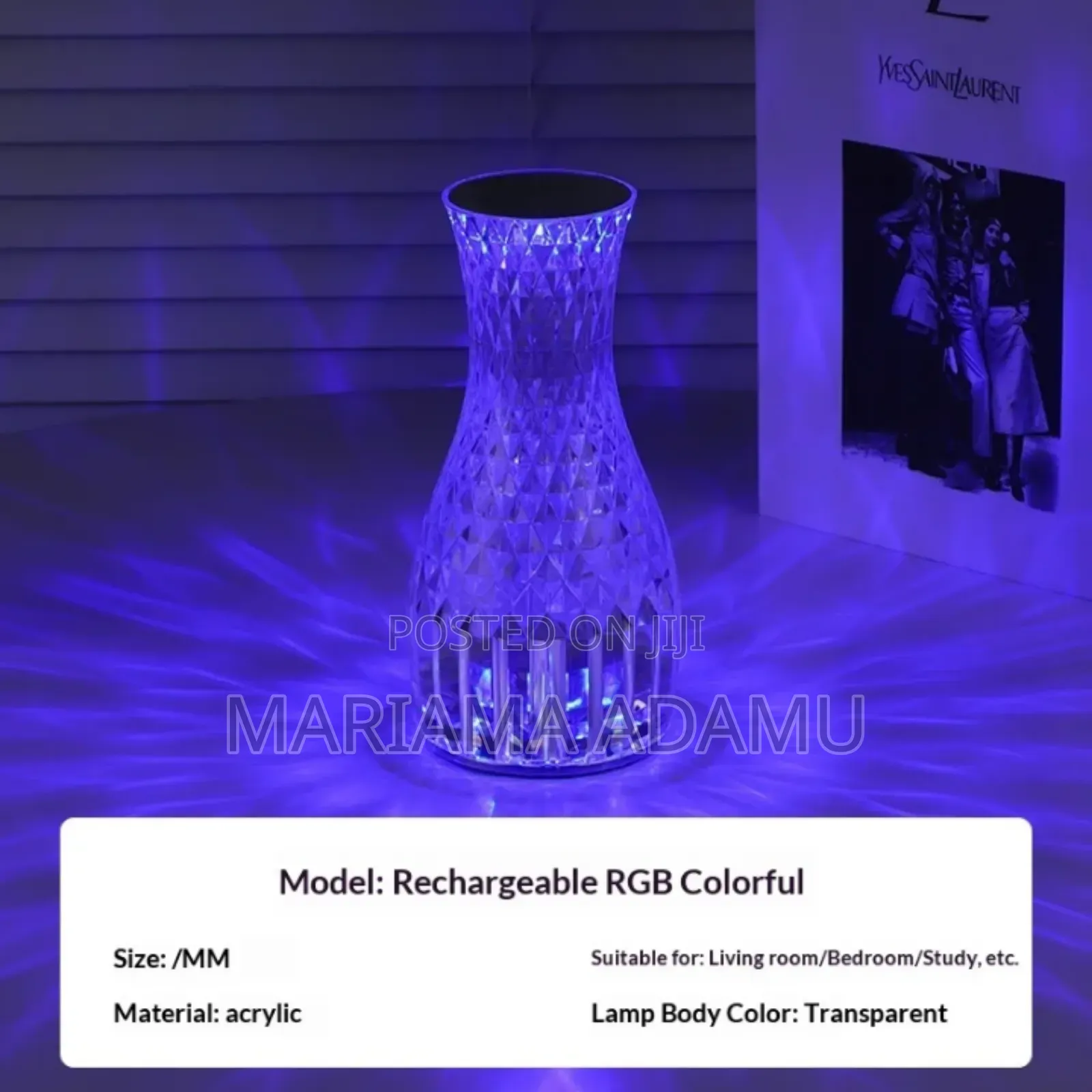 Rechargeable Lamp With Remote
