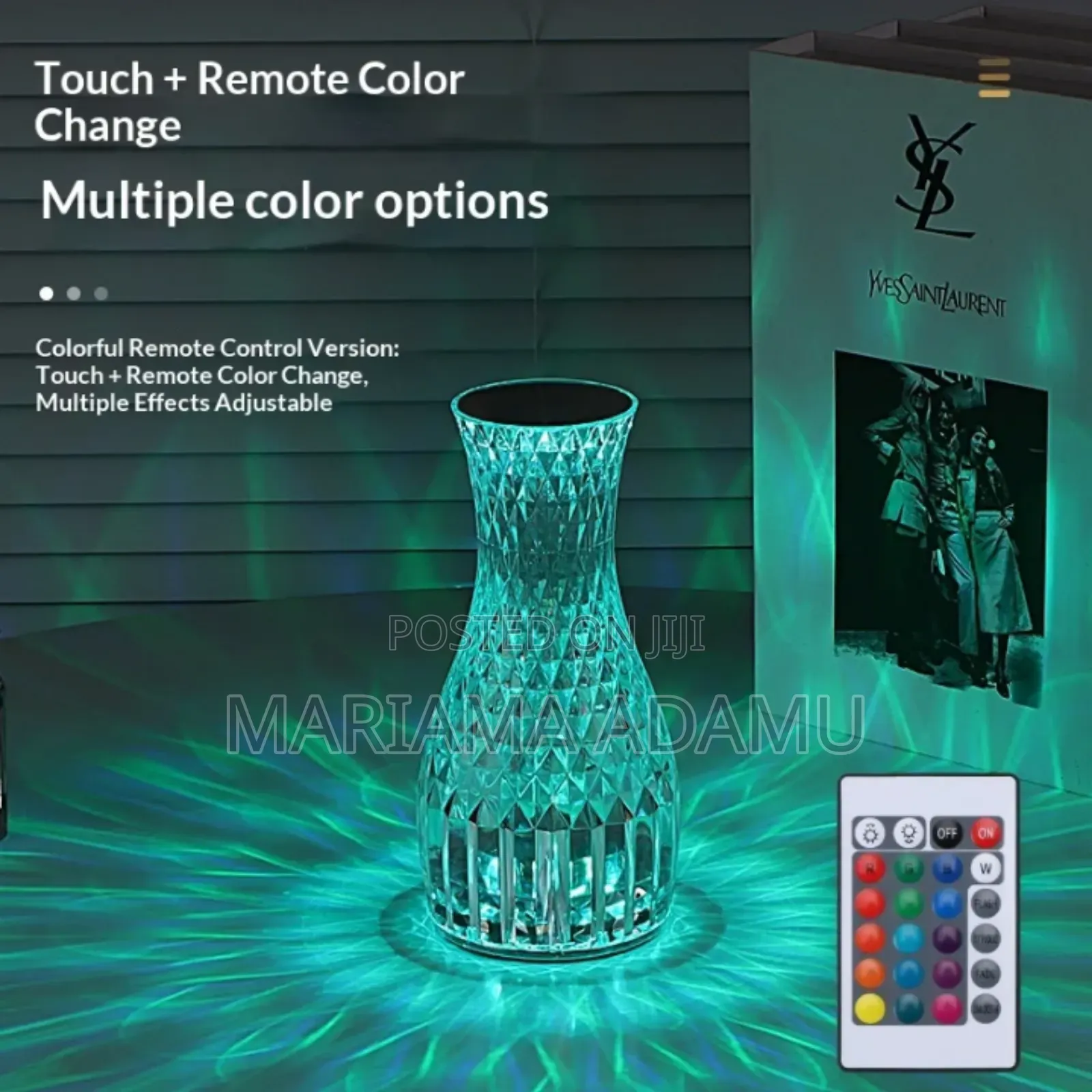 Rechargeable Lamp With Remote