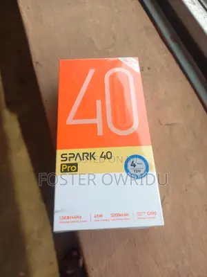 New Tecno Spark 40 Pro 256 GB Gray