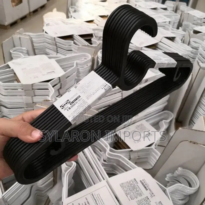 10pcs Clothes Hanger – Black