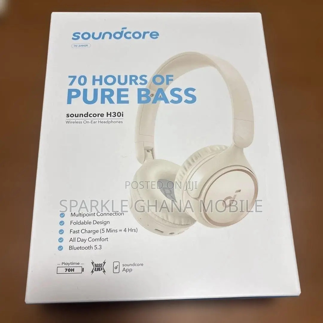 Soundcore H30i Headphones (White)