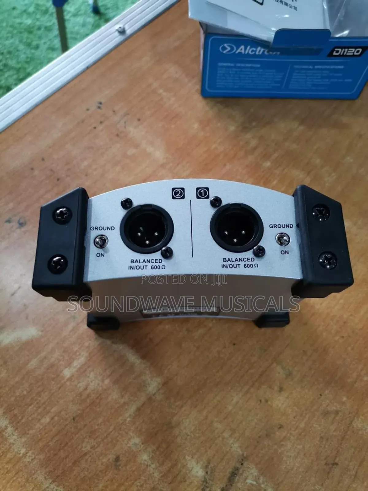 The Alctron Di 120 2 Channel Passive Direct Box