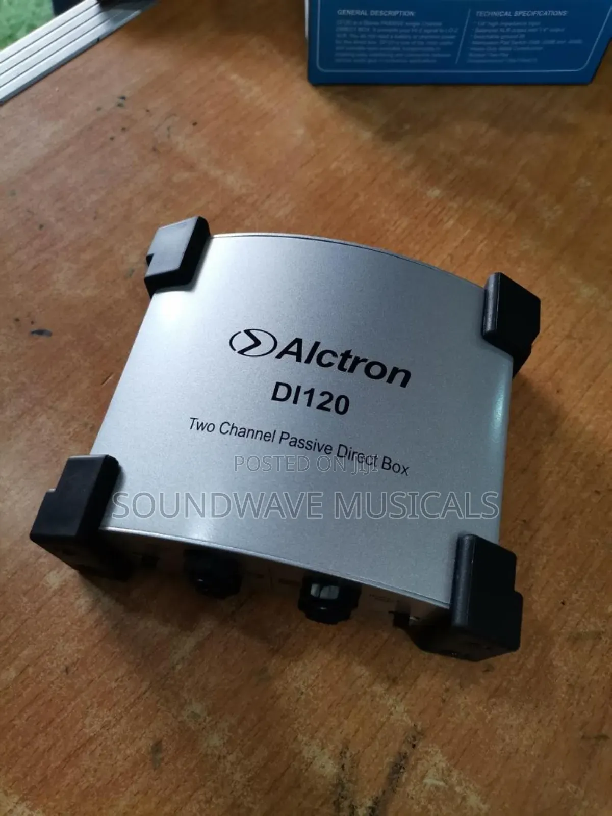 The Alctron Di 120 2 Channel Passive Direct Box