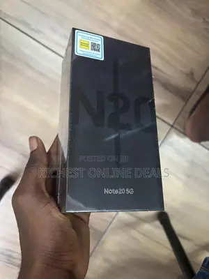 New Samsung Galaxy Note 20 5G 256 GB Black