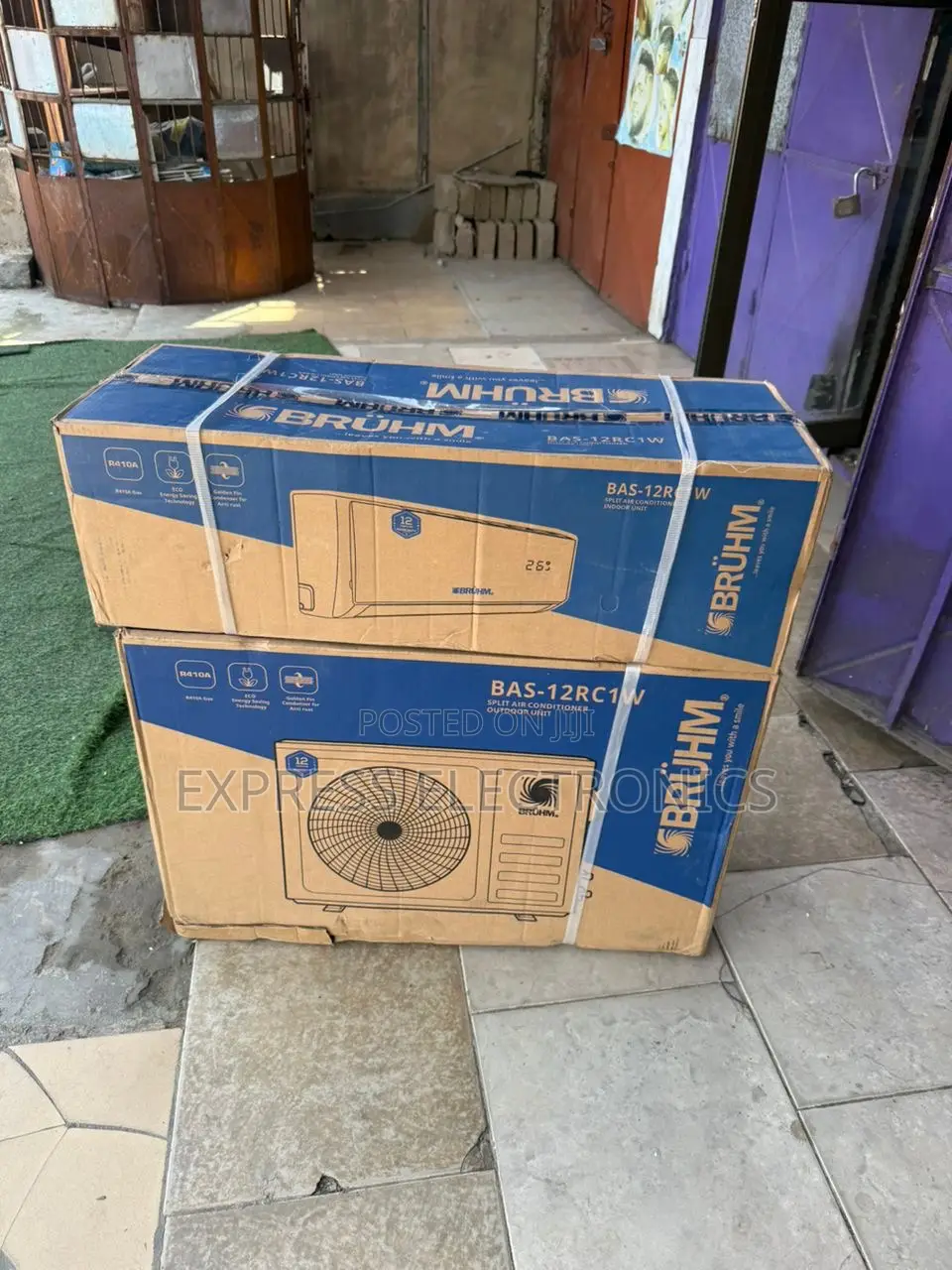 Long Lasting Effects Air Conditioner Bruhm 1.5hp Split R410 Gas
