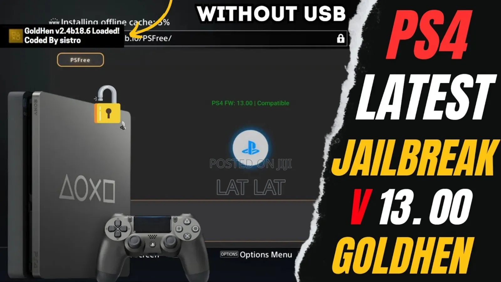 Ps4 13.0 Jailbreak Available With Free Games
