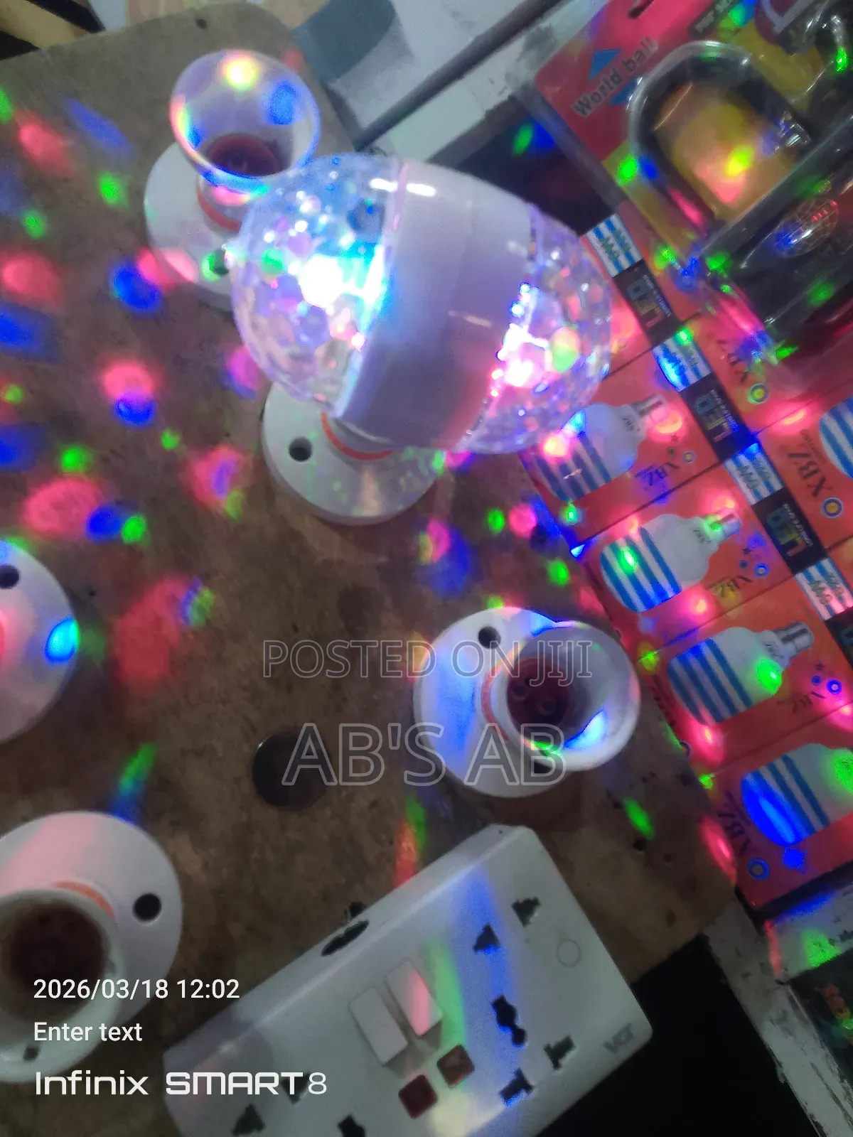 Led Rotating Lamp