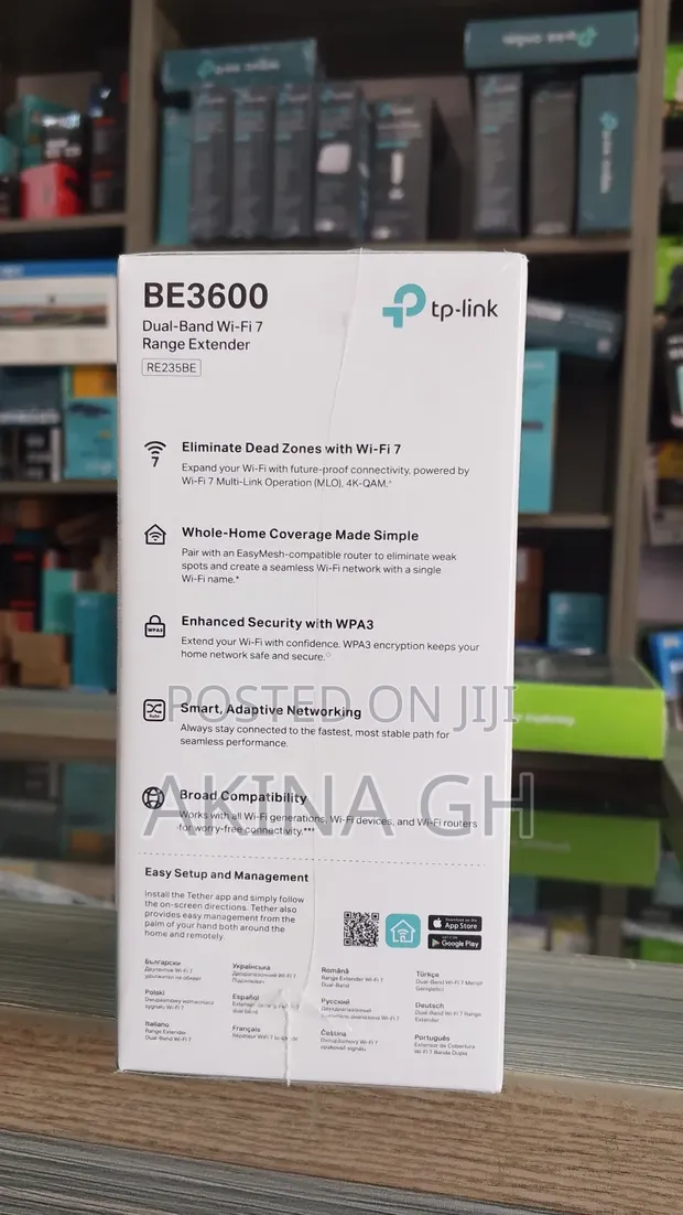 Tp Link Wi-Fi 7 Be3600 Dual Band Range Extender (Re235be) 2