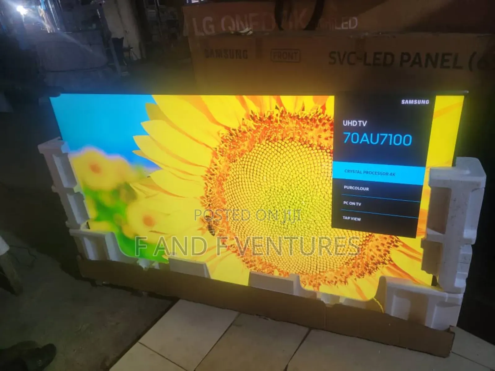 Samsung 70” Au7100 Uhd HDR Smart Tv (2021)