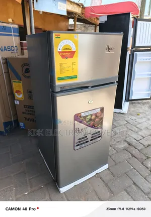 Roch 95liter Double Door Refrigerator
