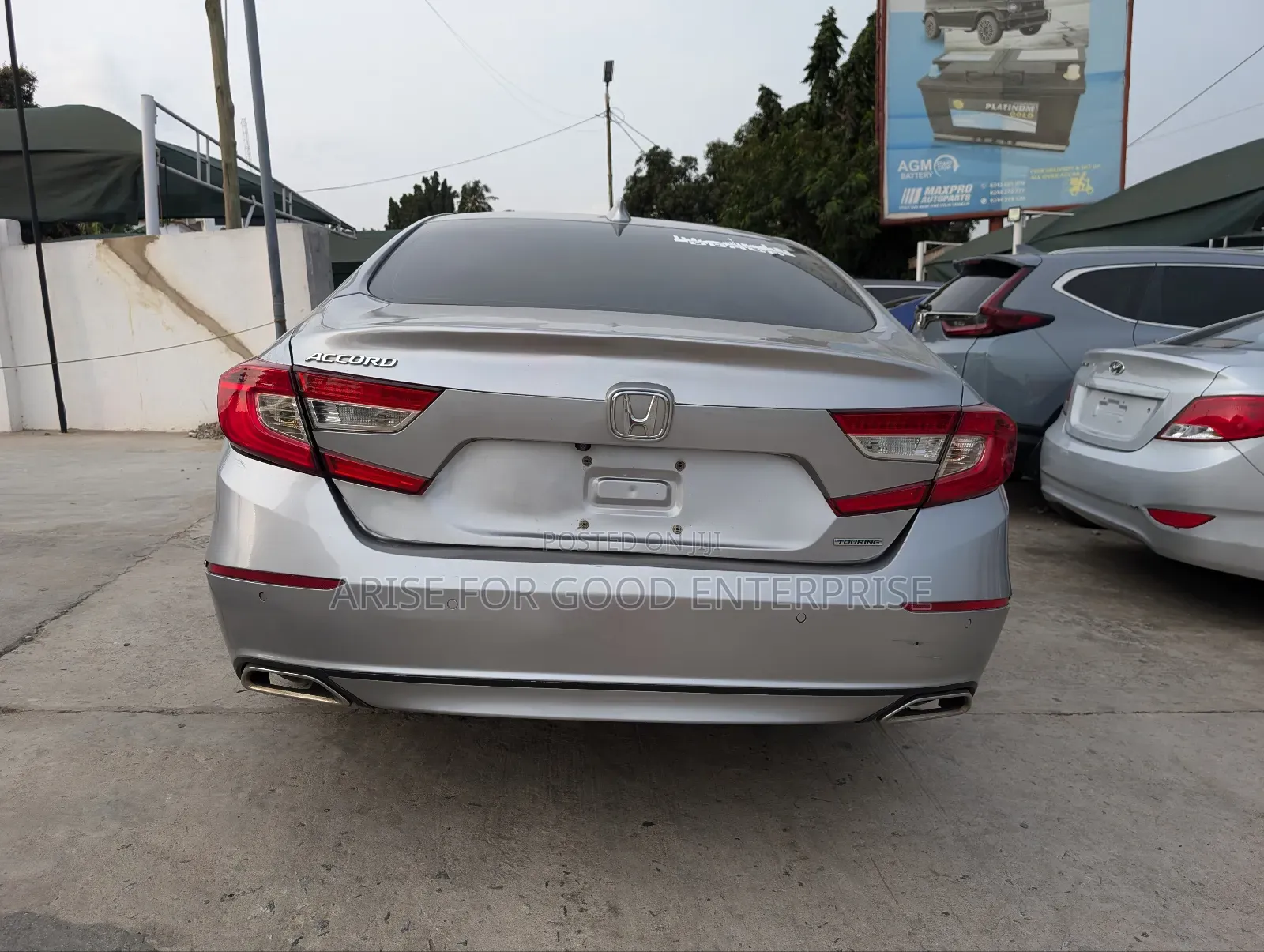 Honda Accord Touring 2018 Silver