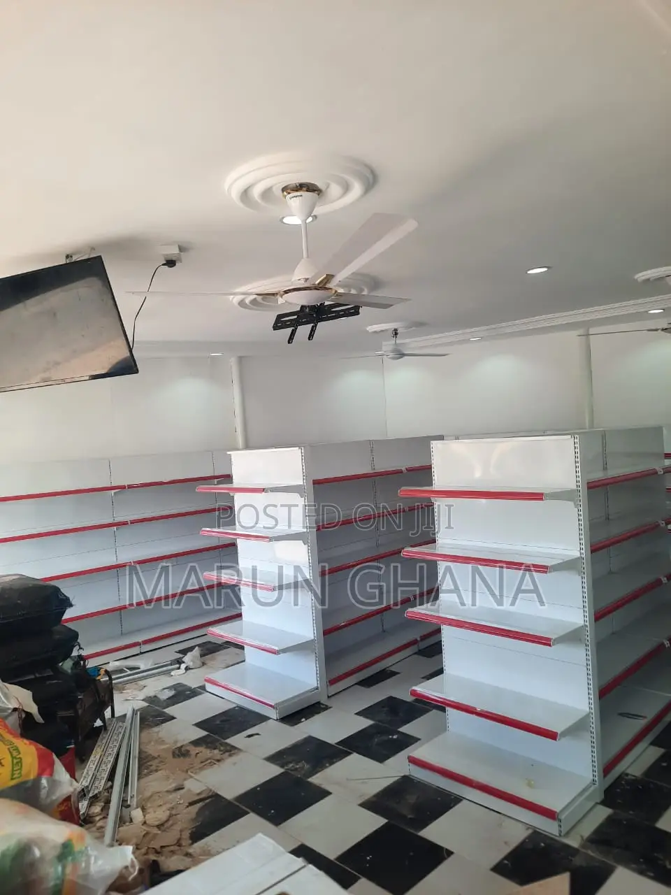 Shelves for Supermarket Retails Stores Available in Ghana