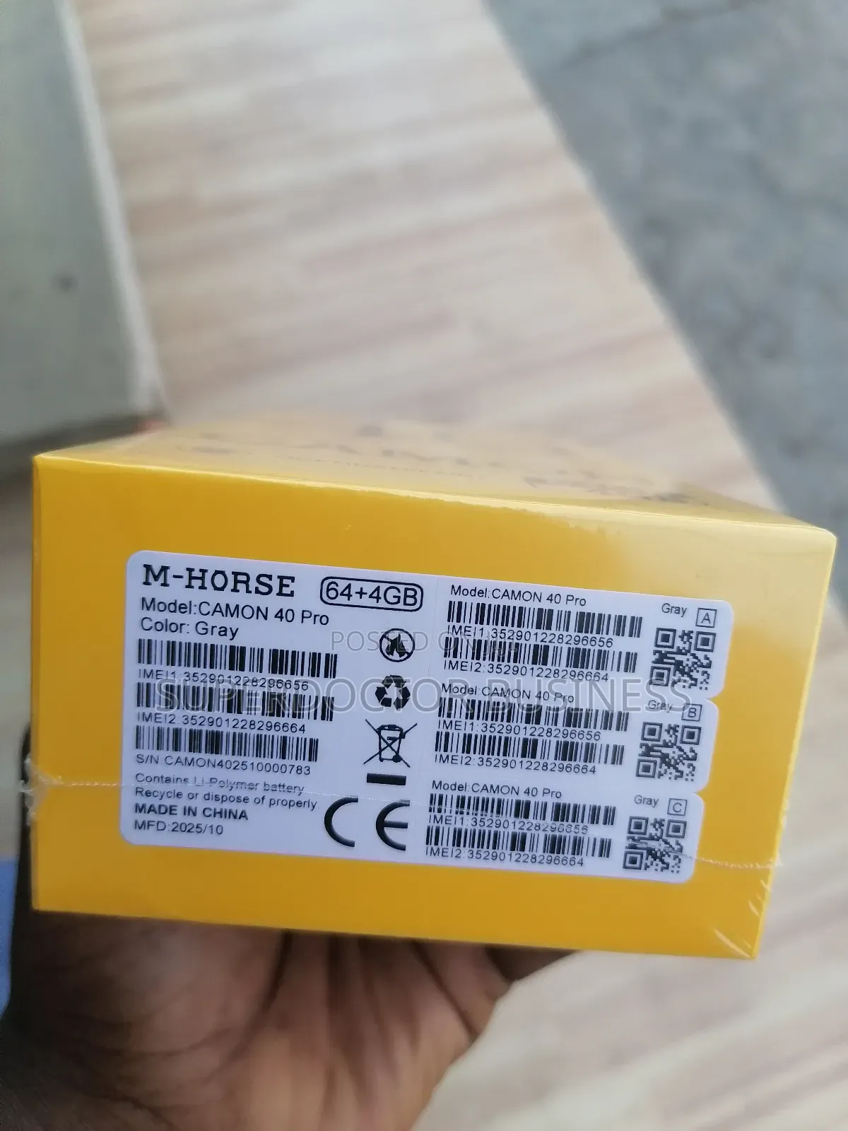 New M-Horse One A9 64 GB Black