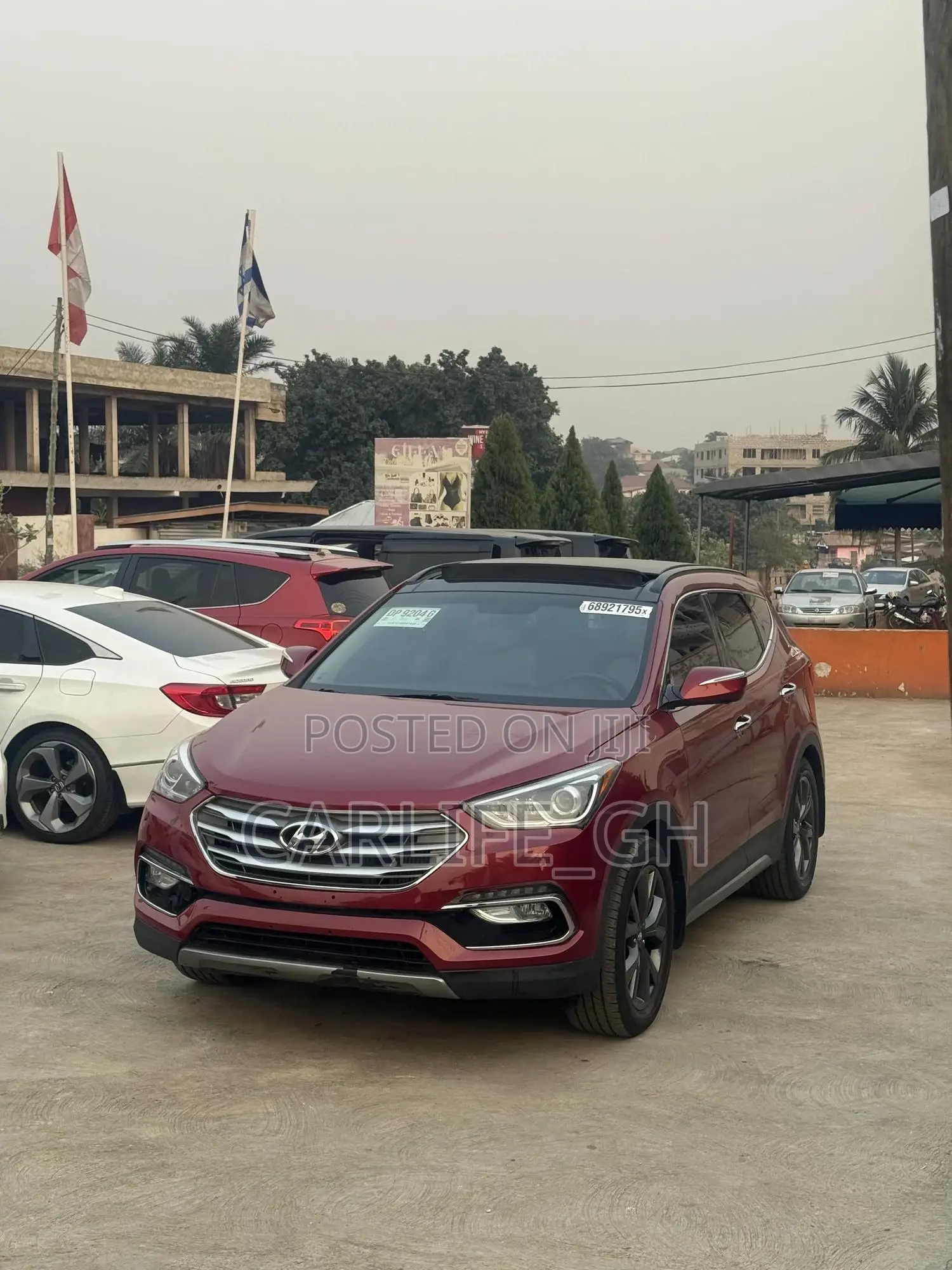 Hyundai Santa Fe Limited Ultimate AWD 2018 Red