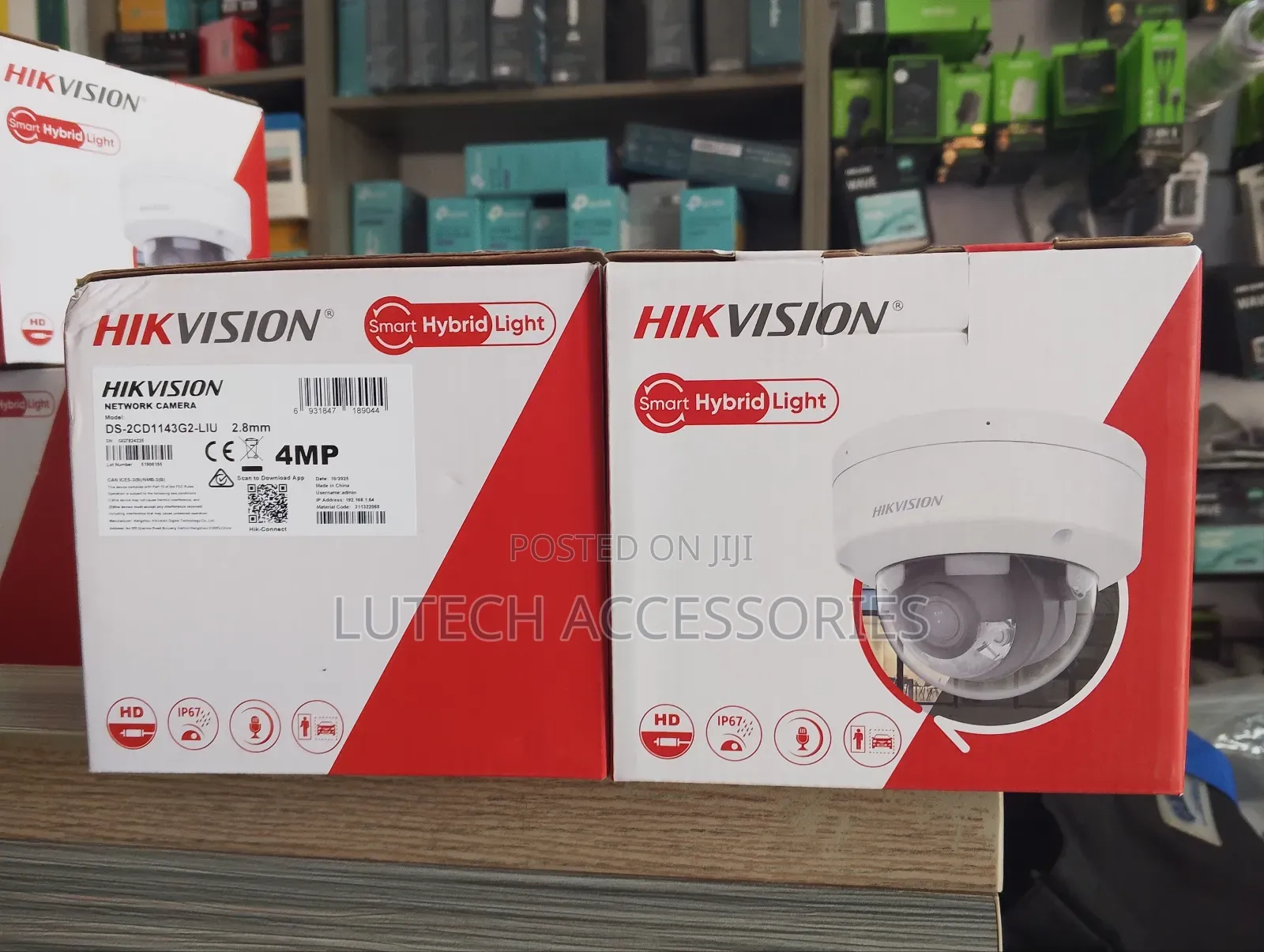 Hikvision Smart Hybrid Light Ip 4mp (Ds-2cd1143g2-Liu)