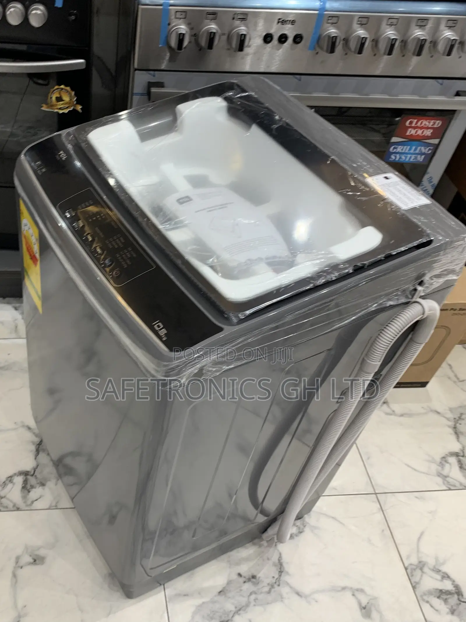 Just Purchase 11kg Topload TCL Grey Full Automatic Washingmachine