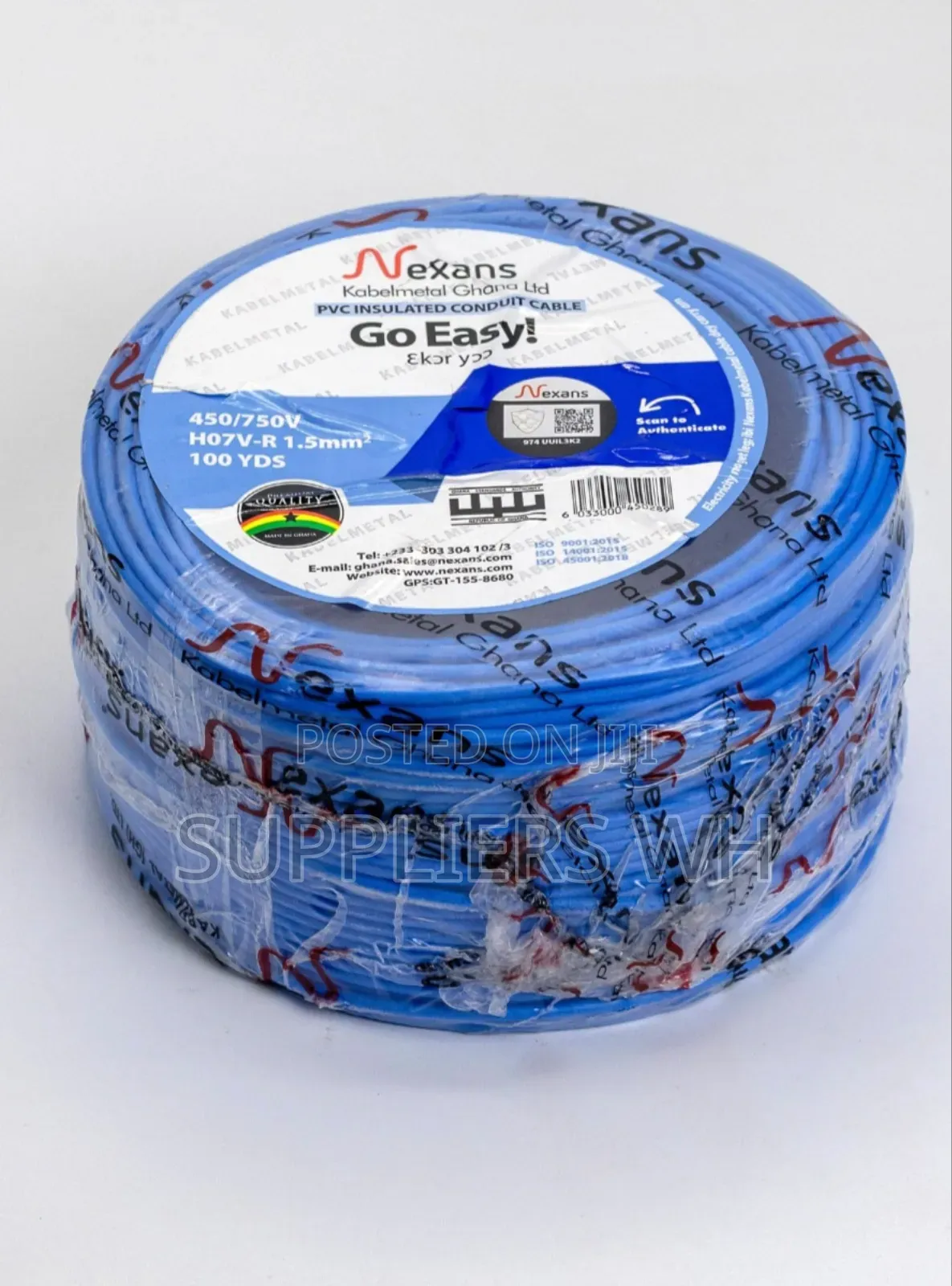 Nexans Cable Kable Metal Electrical Cable All Sizes All Colours 1.5mm