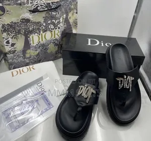 Quality Dior Ladies Slippers Fresh in Box in All Sizes Promotion