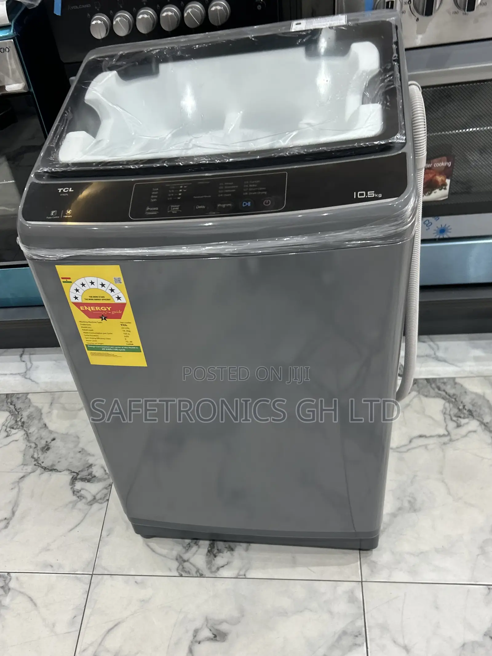 Newly Virtual Grey Topload 11kg TCL Electric Full Automatic Washer