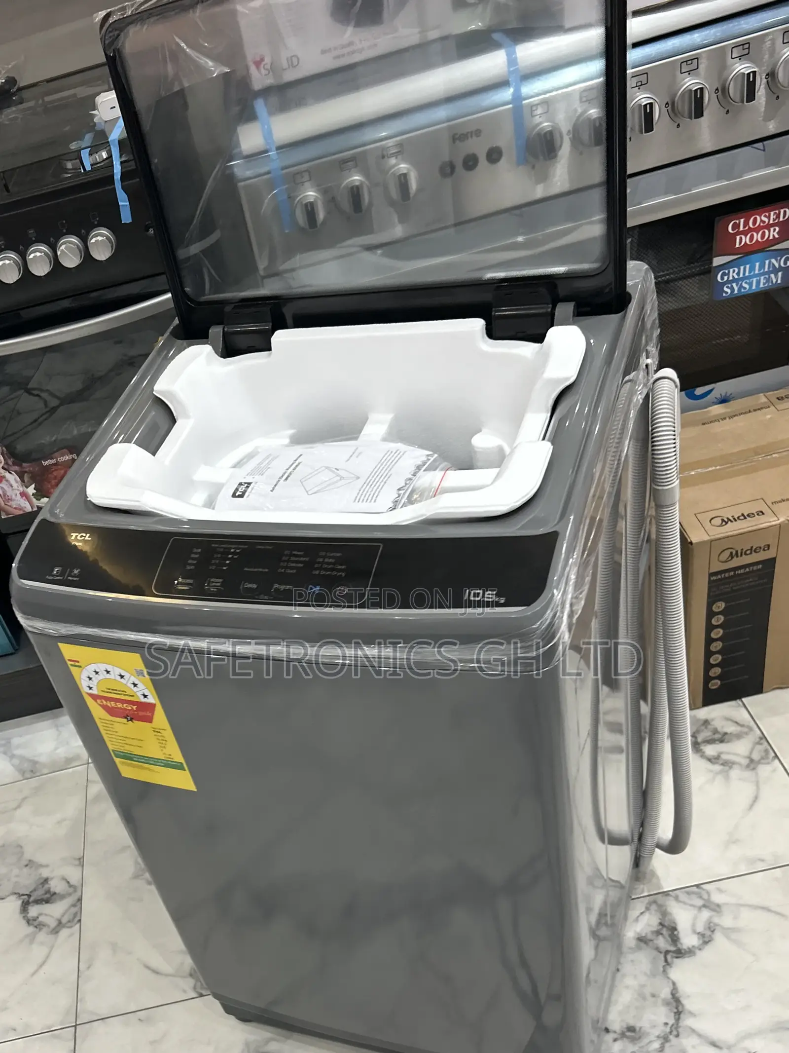 Newly Bulky Full Automatic 11kg Topload TCL Electric Washingmachine