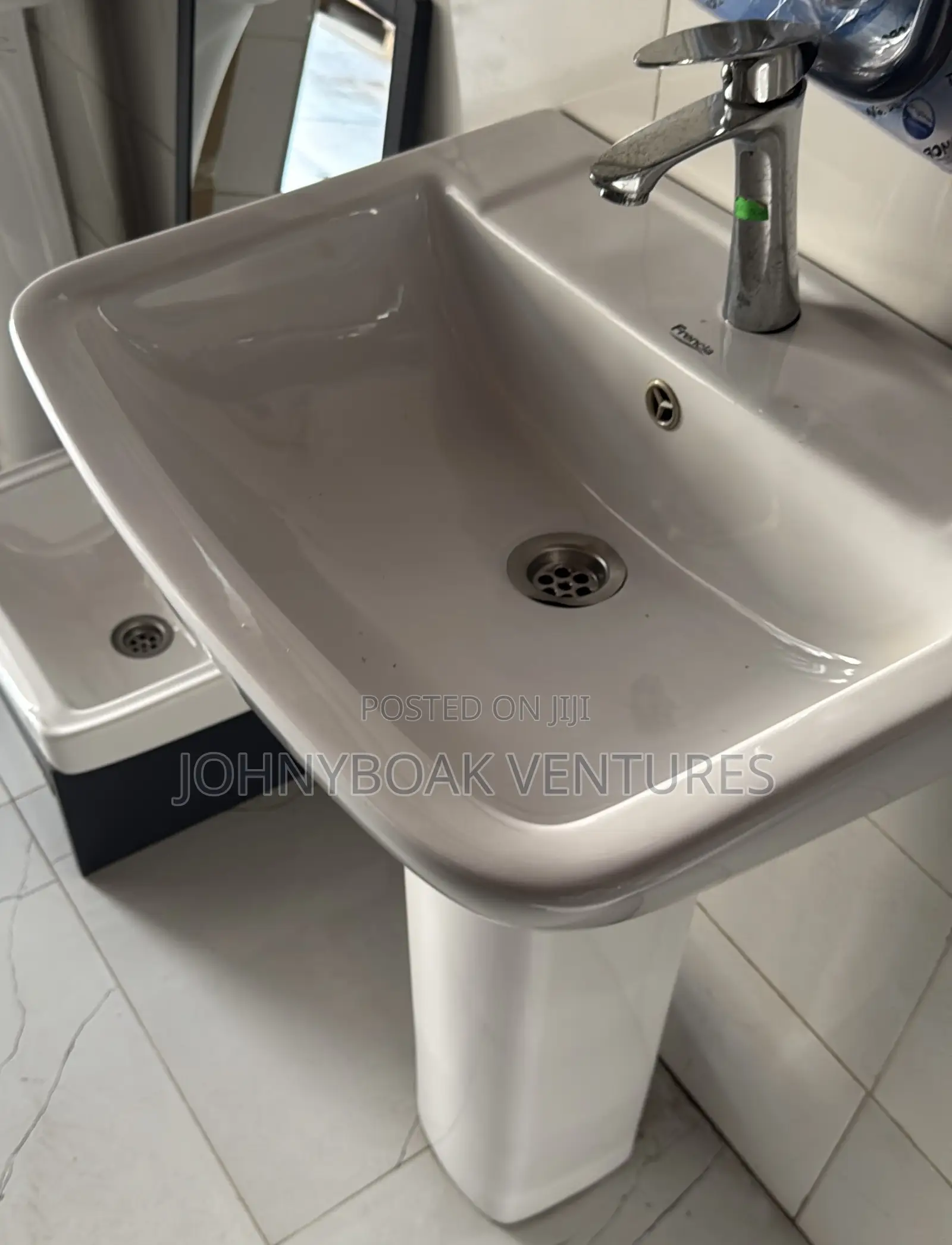 Basin and Stand With Tap