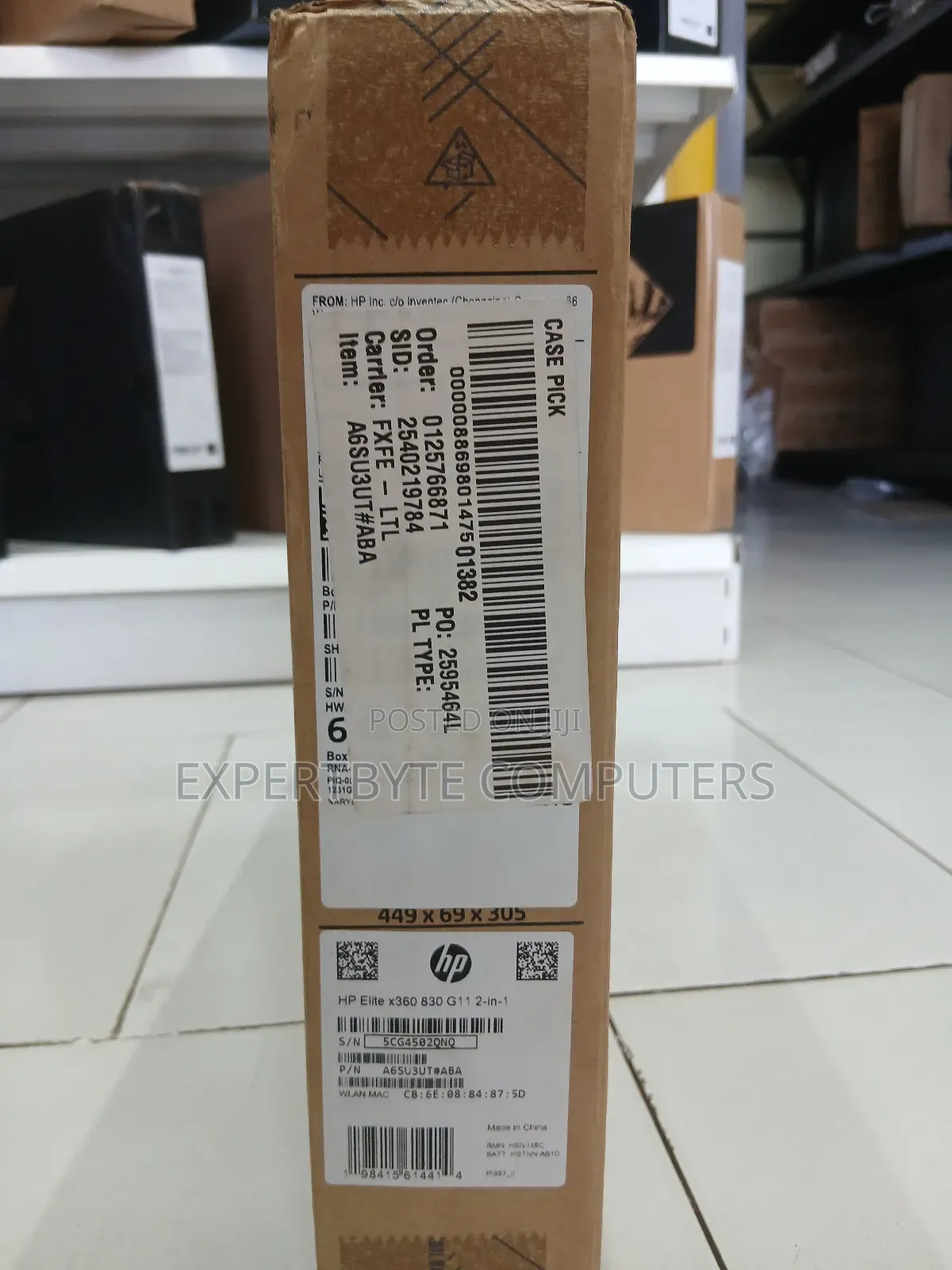 New Laptop HP Elitebook 830 G11 16GB Intel Core Ultra 7 SSD 512GB