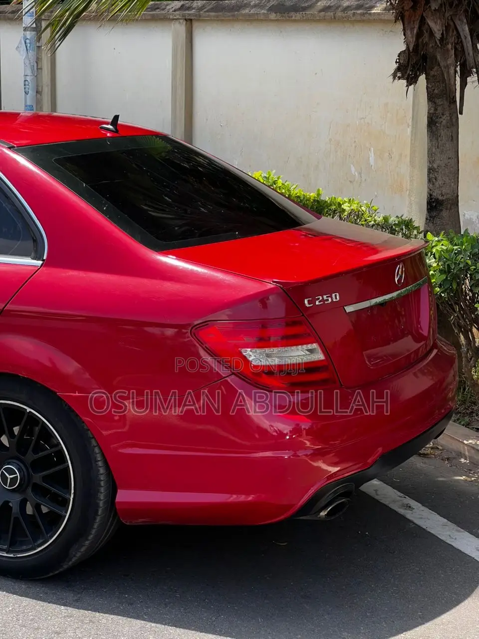 Mercedes-Benz C250 2014 Red