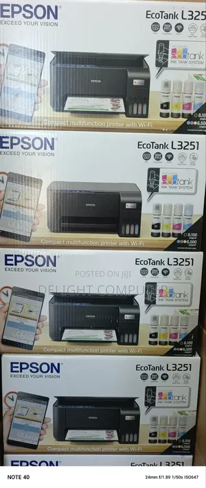 Epson Ecotank L3250 A4 Wi-Fi All-in-One Ink Tank Printer