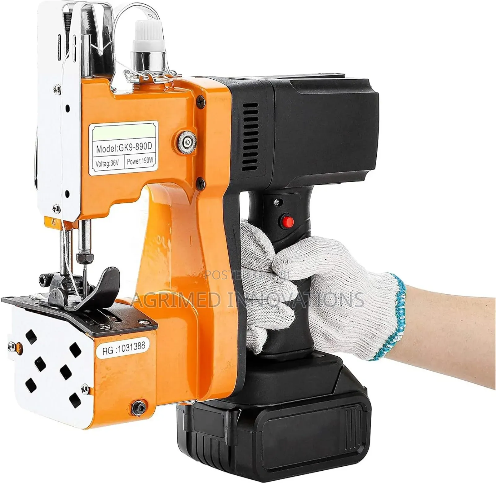 Portable Handheld Bag Sewing/Stitching Machine.