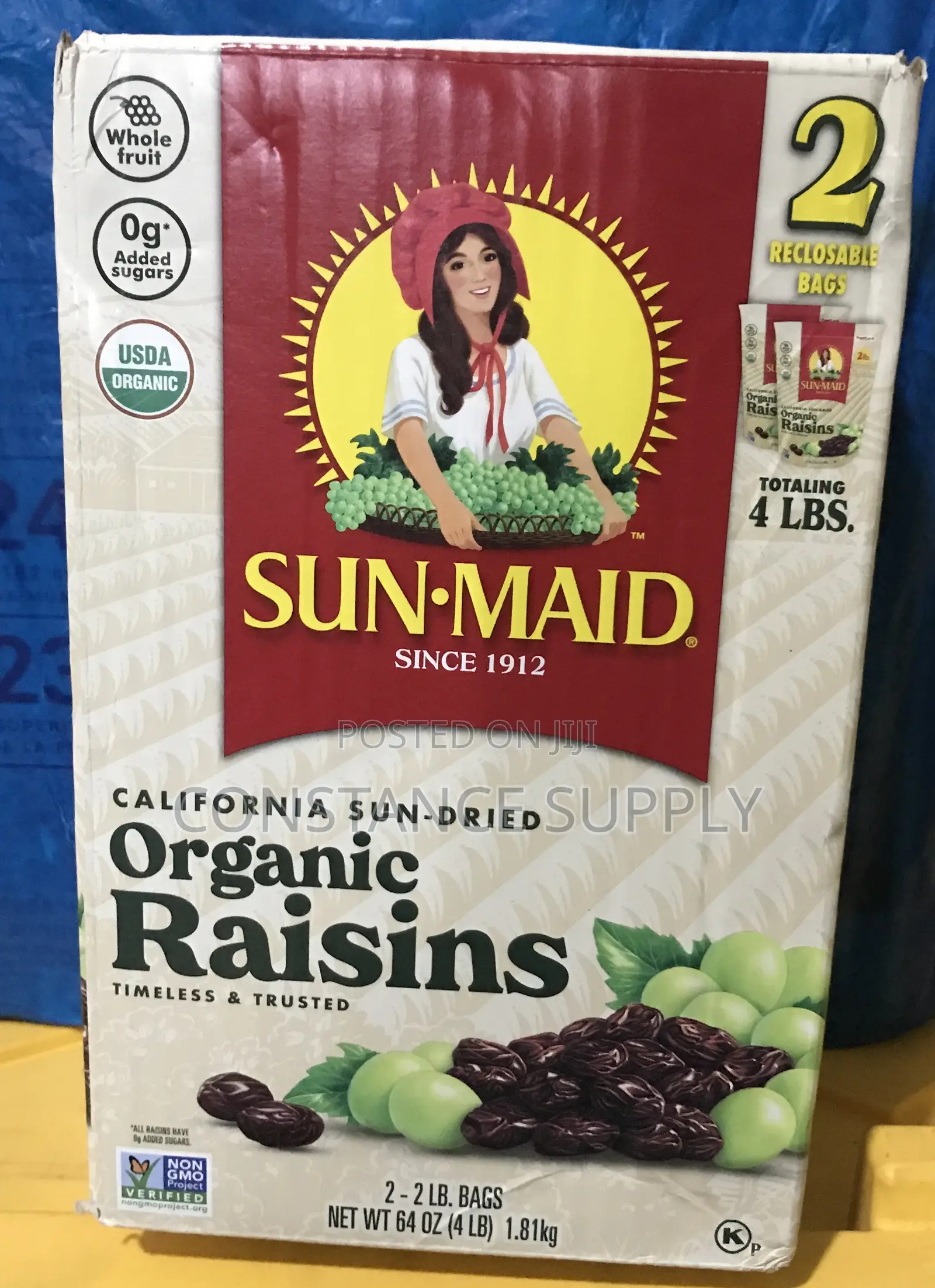 California Sun-Dried Organic Raisins
