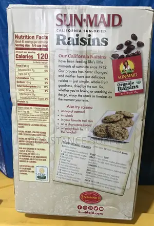 California Sun-Dried Organic Raisins