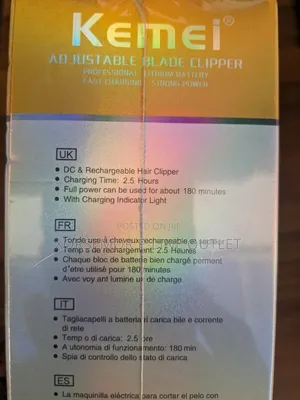 Kemei 180 Minutes Hour Use Clipper