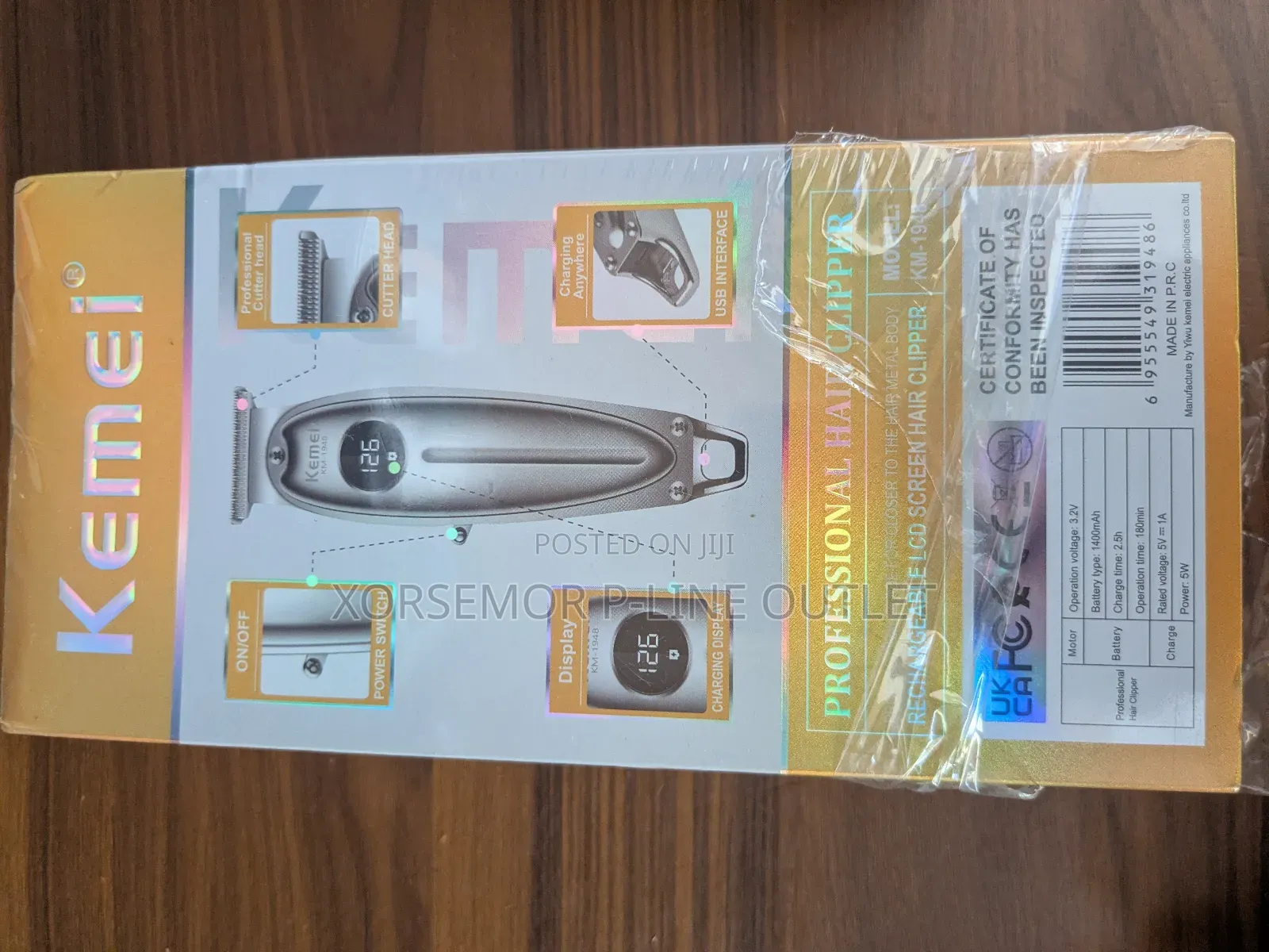 Kemei 180 Minutes Hour Use Clipper