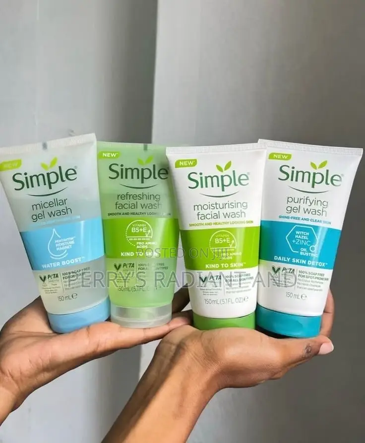 Simple Moisturizing Facial Wash