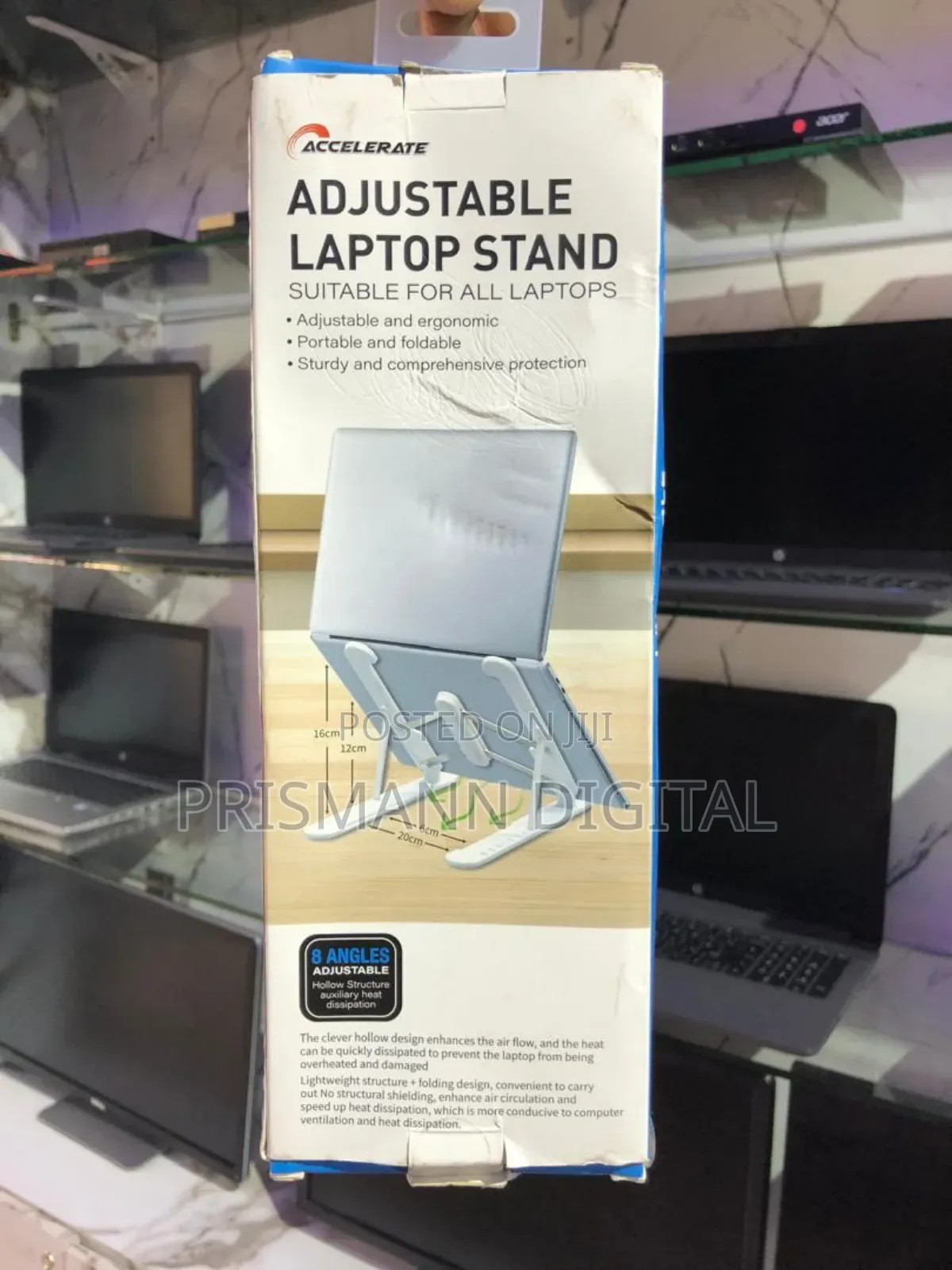 Accelerate Adjustable Laptop Stand [Uk]