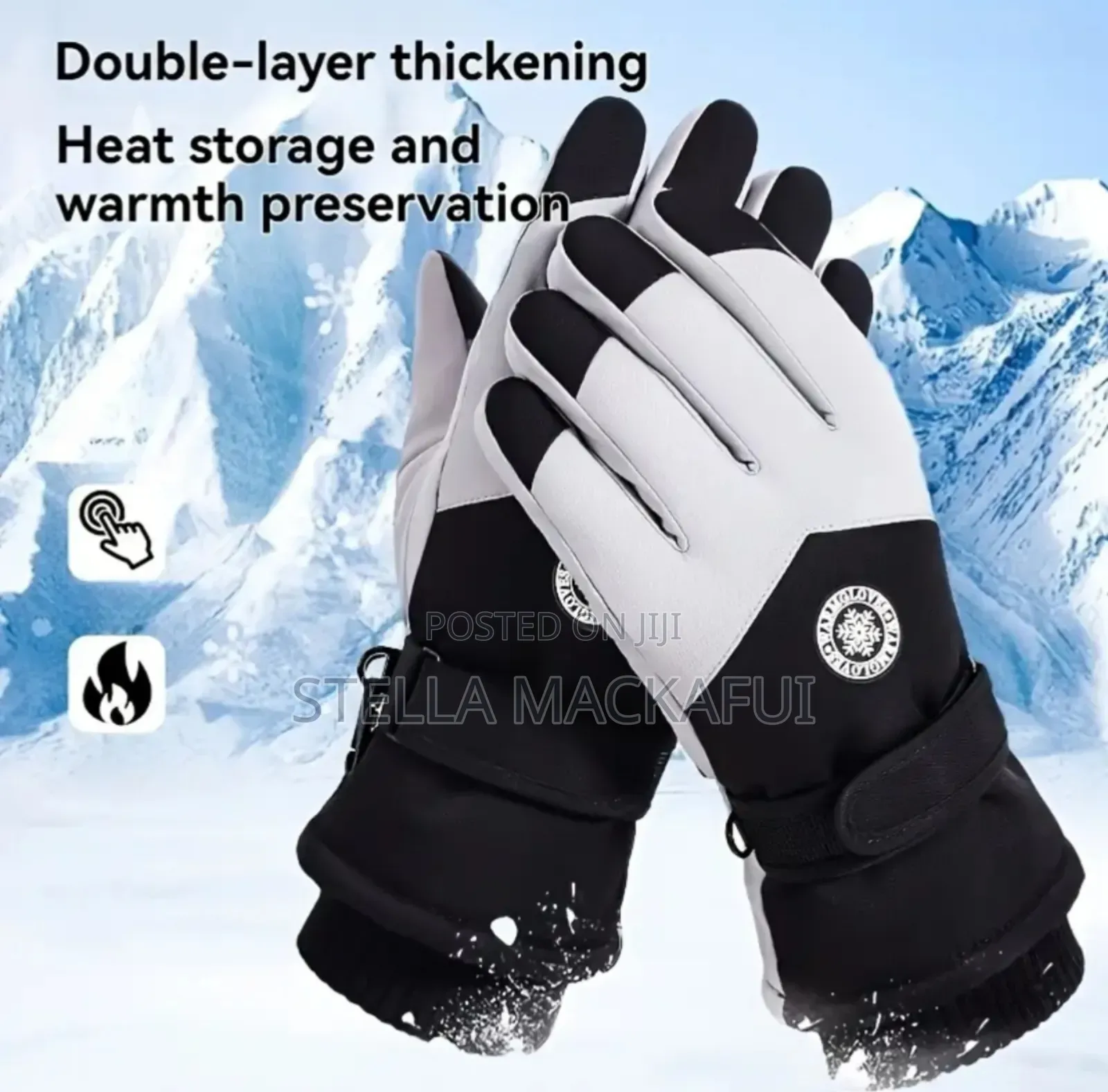 Thick Winter Gloves for Adults