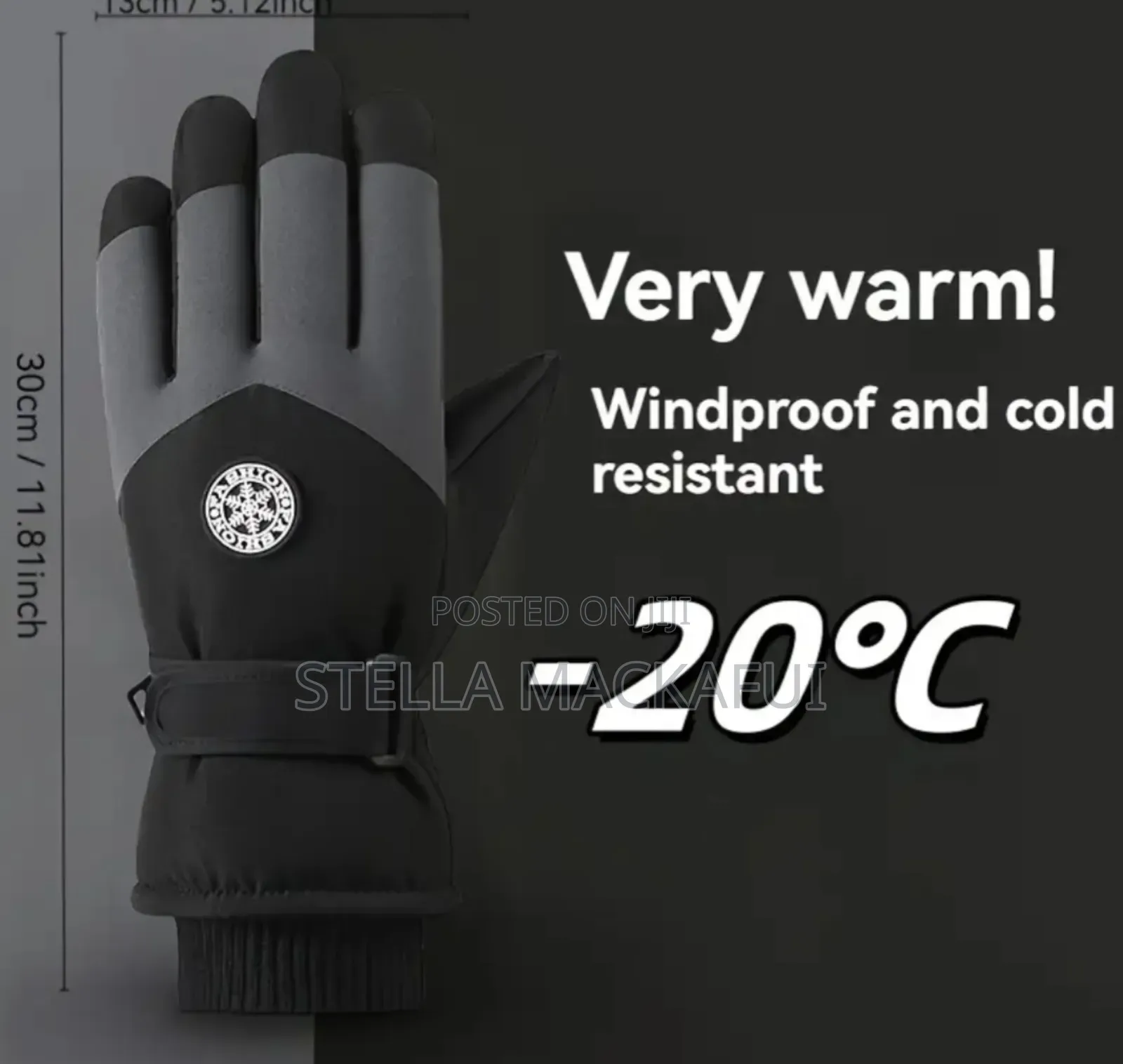 Thick Winter Gloves for Adults