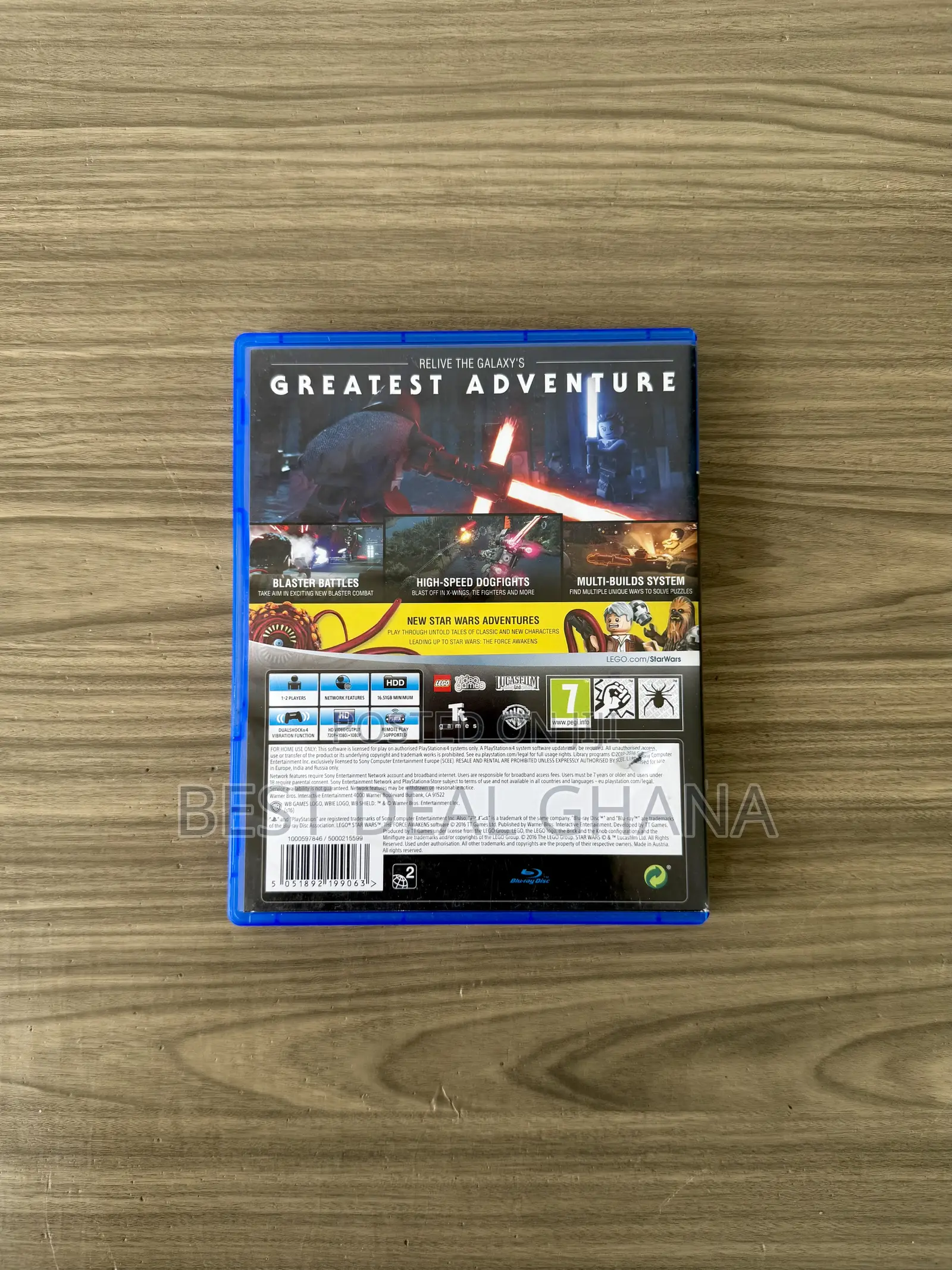 Lego Star Wars Playstation 4 Cd