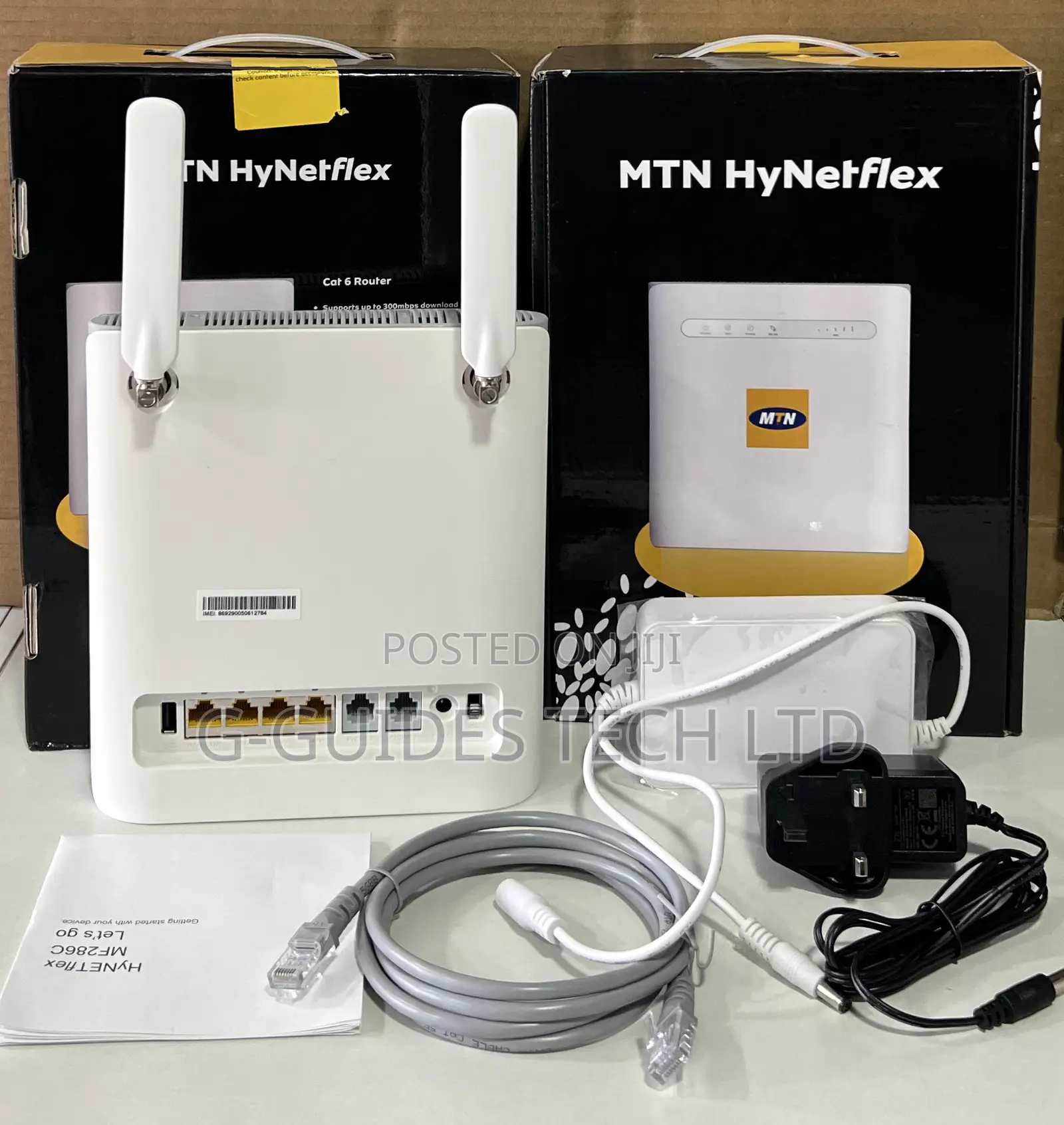 MTN 4g Universal Router Ac1300 Cat6 With Backup Battery Zte Mf286c
