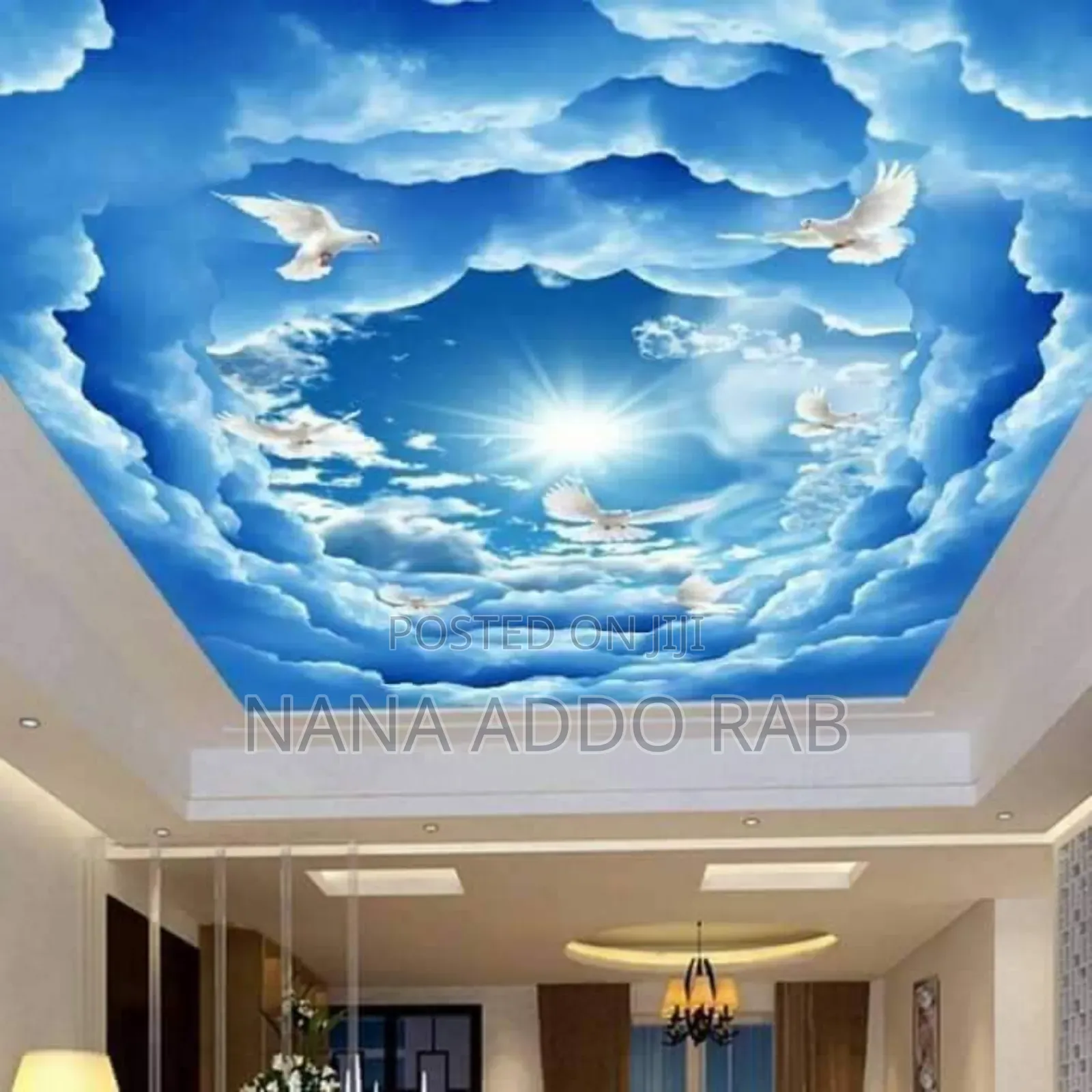 Room Ceiling and Floor Epoxy Designs for Cool Price