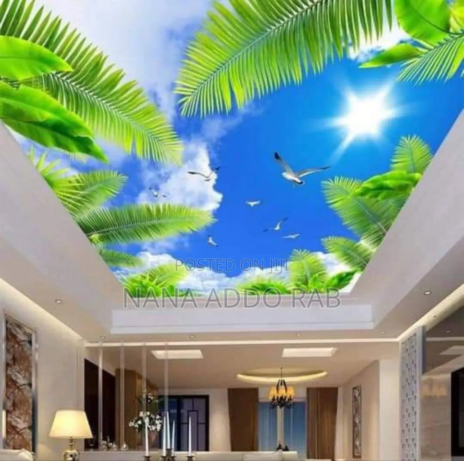 Room Ceiling and Floor Epoxy Designs for Cool Price