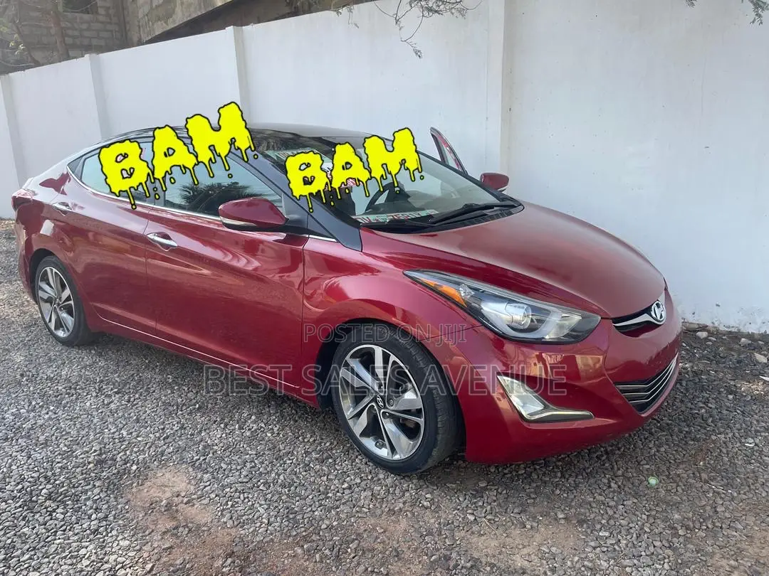Hyundai Elantra 2016 Red