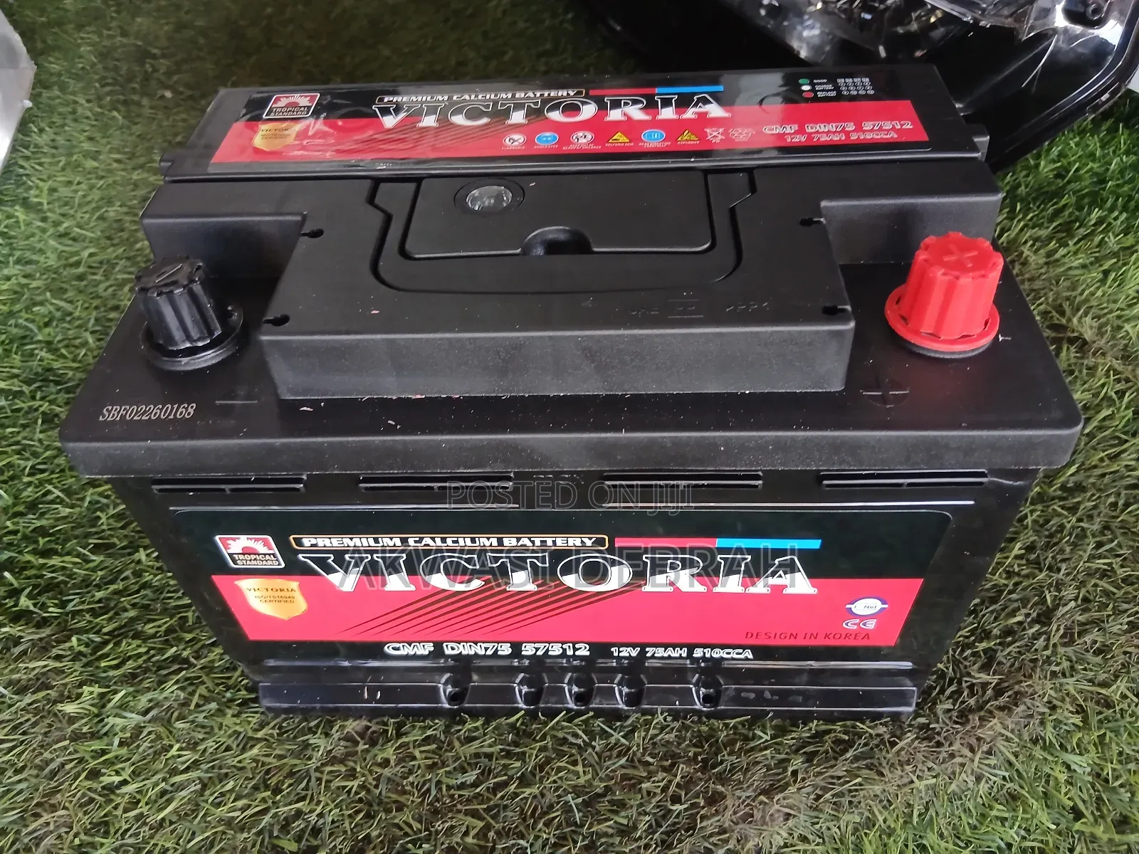 Original Victoria Batteries 15 Plate for All Cars