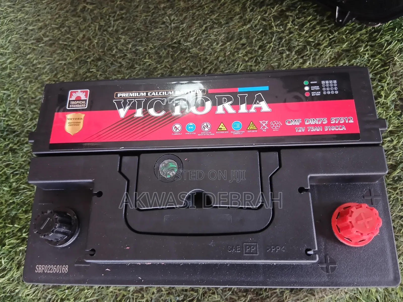 Original Victoria Batteries 15 Plate for All Cars