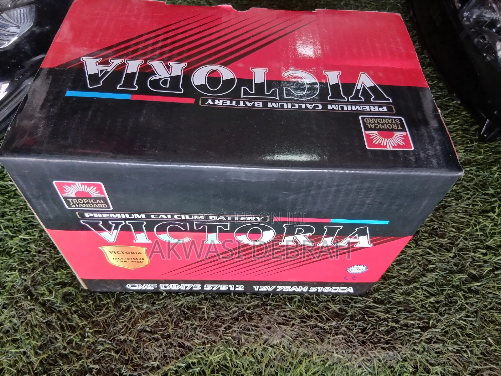 Original Victoria Batteries 15 Plate for All Cars