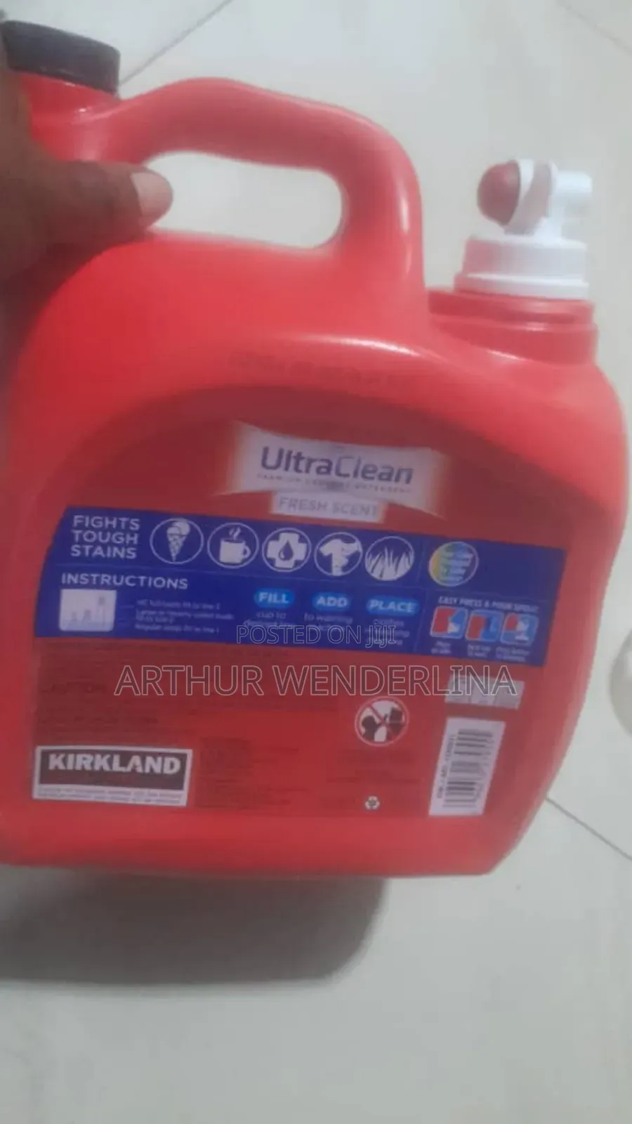 Kirkland Ultra Clean Tough Stains Fighting Power