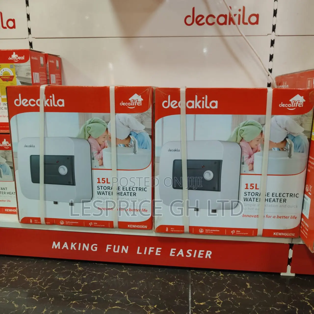 Promo!! Promo!! On Our 1500w Decakila Electric Water Heater