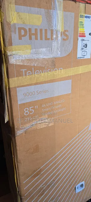 Philips 85" the Xtra Qled Miniled Ambilight Uhd Smart HDR 85pml9009
