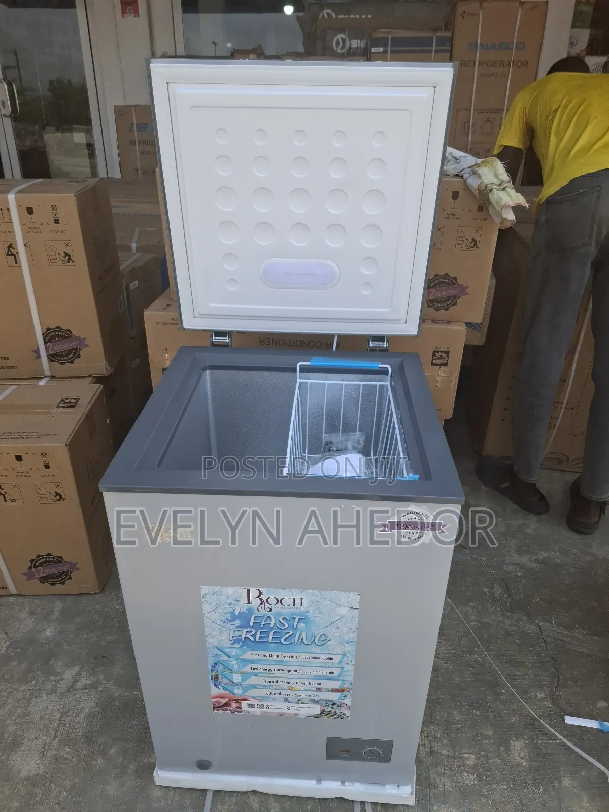 Specious Roch 100 Litres Freezer for Sale