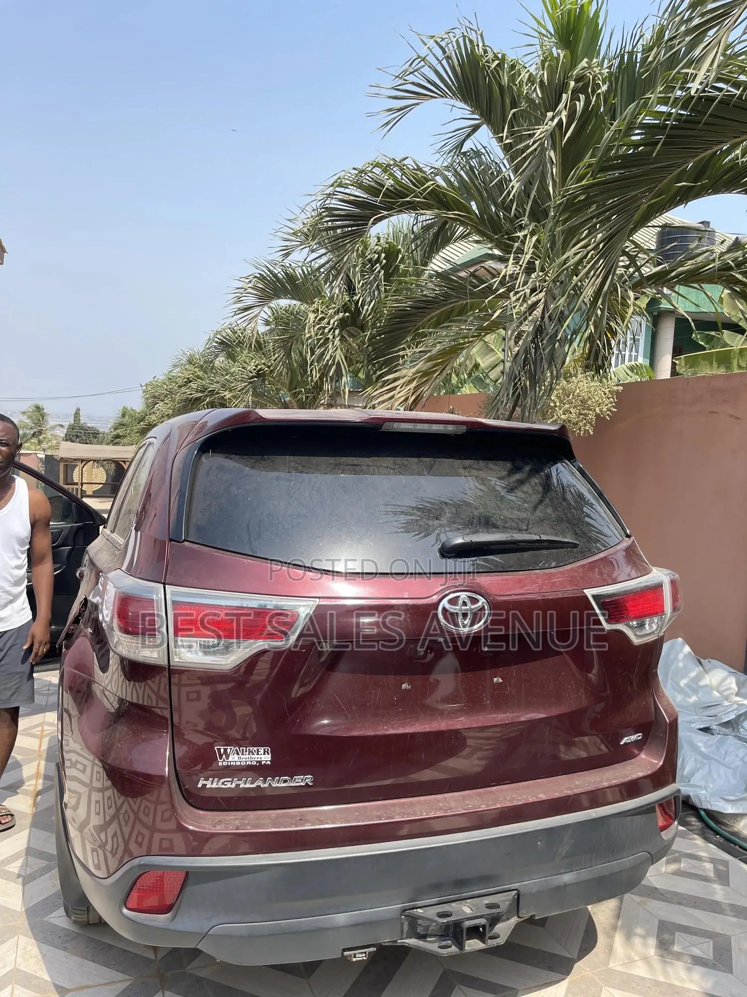 Toyota Highlander 2016 Red